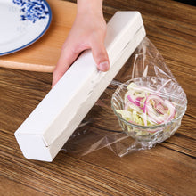 Load image into Gallery viewer, Simple Creative Kitchen Gadget Refrigerator Magnet Cling Film Cutter (8200539472128)
