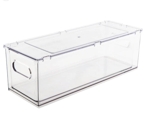 Clear Stackable Drawers - Narrow (7745640530176)