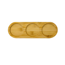 Load image into Gallery viewer, Bamboo Tray with 3 Circle Holes (7823507751168)
