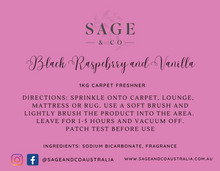 Load image into Gallery viewer, Carpet Freshner - Black Raspberry and Vanilla- 1kg (8084907557120)
