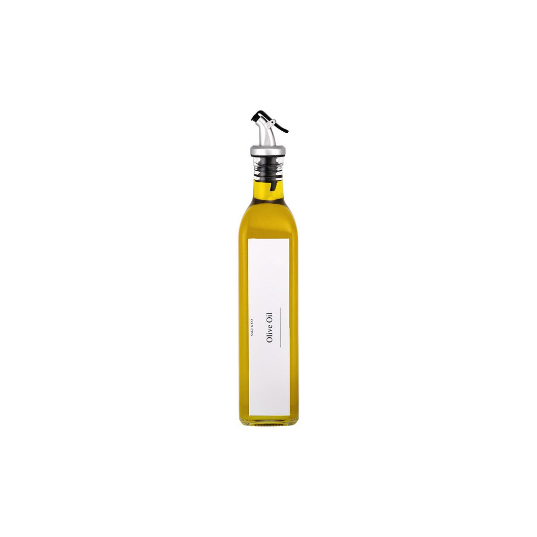Oil & Vinegar Glass Bottle - 500ml (7836563308800)